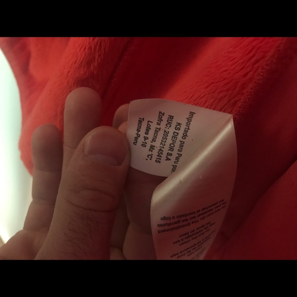 Merrell women’s size medium jacket salmon/ neon red - Picture 7 of 9